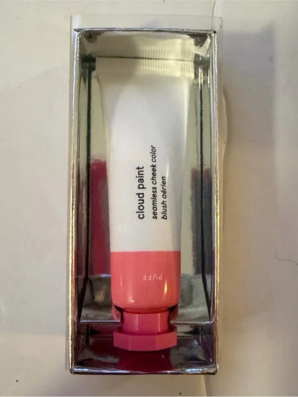 Glossier Cloud Paint Seamless Cheek Color Blush in Puff New In Box